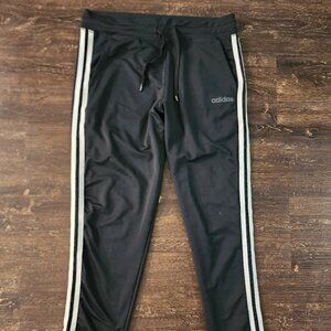 Women’s Small adidas Originals  3-Stripes Pants Joggers‎ DS8732 Black / White